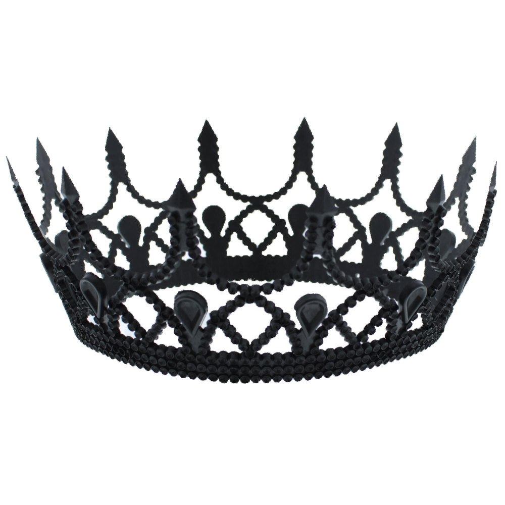 Zac's Alter Ego - Evil Halloween Black Crown Crown - Black